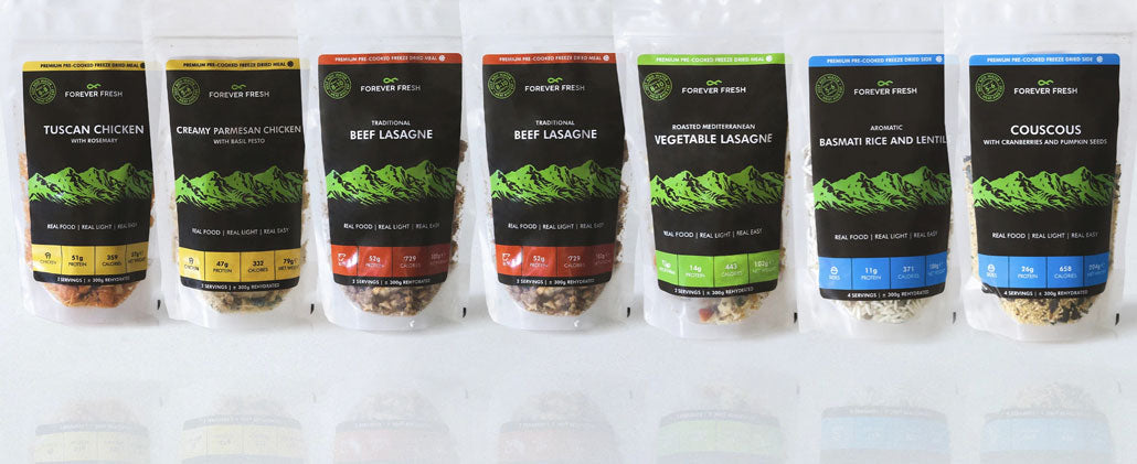 Review: Forever Fresh Freeze-Dried Meals